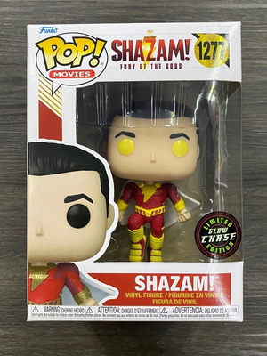 Funko Pop Shazam! Chase GITD #1277 σε άριστη κατάσταση, αυθεντικό