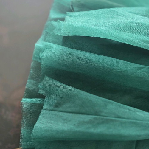 Green tulle skirt like new, sizes XS, S, M