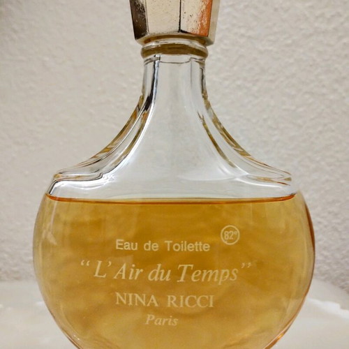 L' Air du Temps Nina Ricci Eau de Toilette 100ml used, vintage floral scent