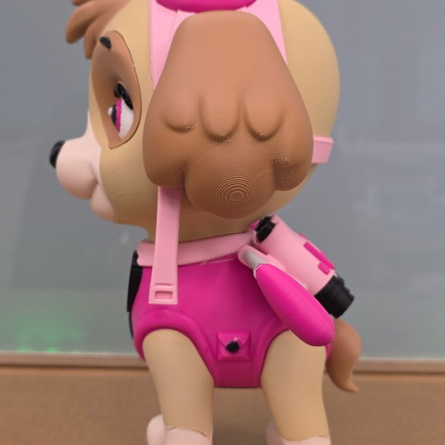 3D Skye Paw Patrol figure made to order