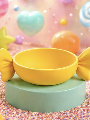 3D Printed Candy Bowl New Decorative Accent for Home and Office