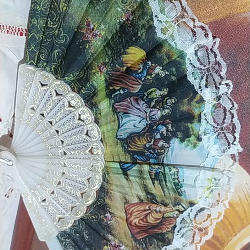 Vintage hand fan