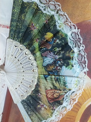 Vintage hand fan
