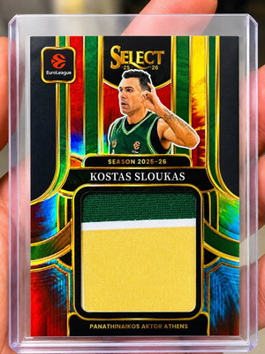 Kostas Sloukas Jersey Patch Tie-Dye Prizm /25