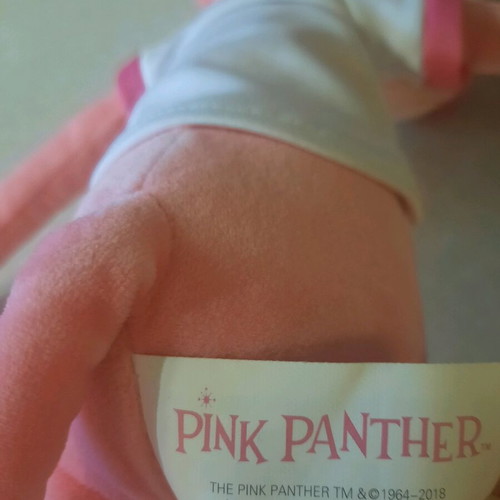 Pink Panther plush toy new, height 55 cm