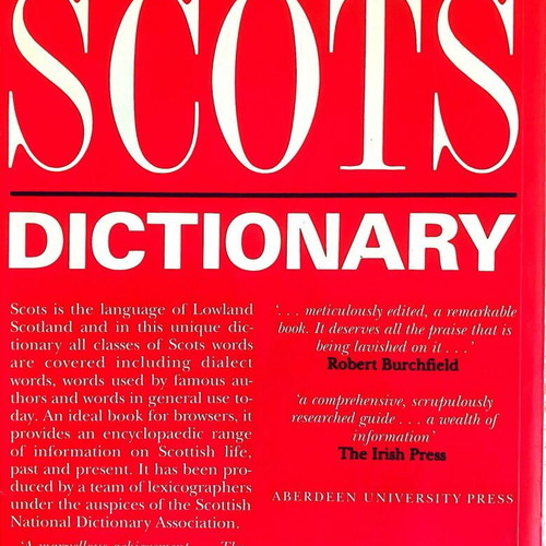The Concise Scots Dictionary like new