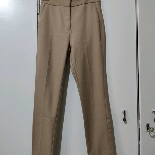 Zara tailored trousers used, camel color, size XS