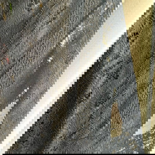 ZARA Δαντελένιο Φόρεμα Μίντι Καινούργιο, Μπλε Σκούρο Με Μαύρες Λεπτομέρειες