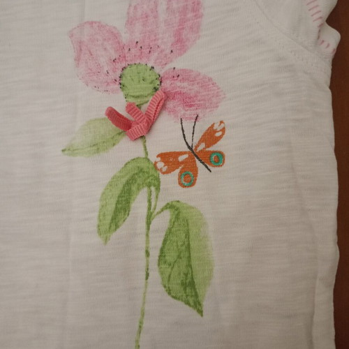 Next White T-shirt "I Love My Mom" Like New, Girls 3-4 Years