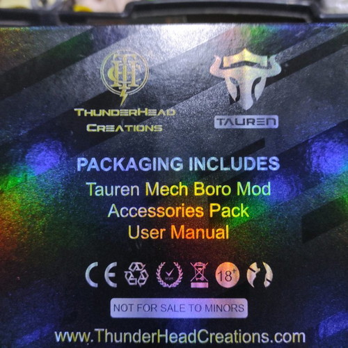 Tauren Boro Mech Mod by Thunderhead (THC) new, black