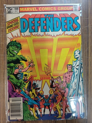 Defenders Marvel Comics 1972 комикс употребяван, английски