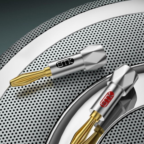 Banana plugs gold plated 24k for speaker cables