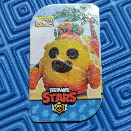 Brawl Stars collectible iron tags like new, set of 4