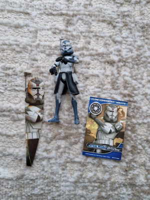 Star Wars Clone Commander Wolffe action figure like new 10cm