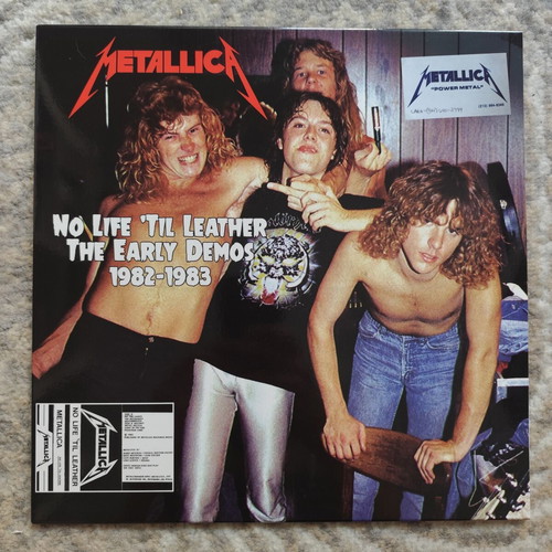 Metallica No Life 'Til Leather Demos LP like new, metal