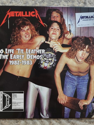 Metallica No Life 'Til Leather Demos LP like new, metal