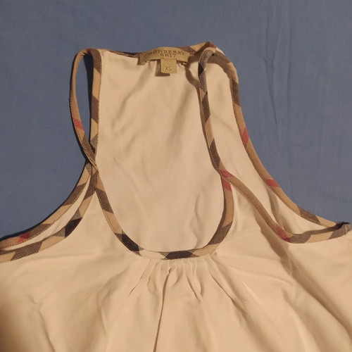 Burberry blouse with strap white, like new, size XS