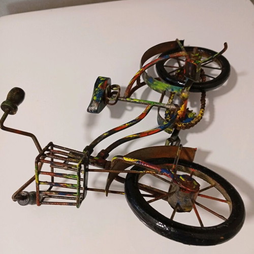 Decorative iron bicycle new with colorful design
