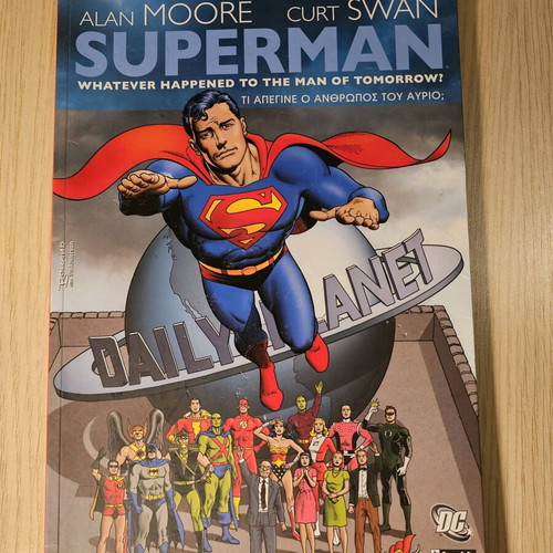 Superman Whatever Happened To The Man Of Tomorrow comic book used