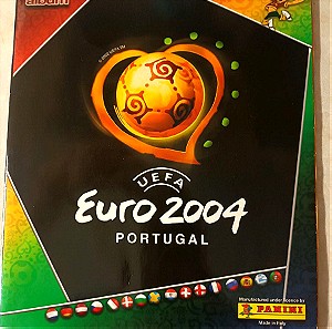 PANINI UEFA EURO 2004 PORTUGAL EMPTY ALBUM