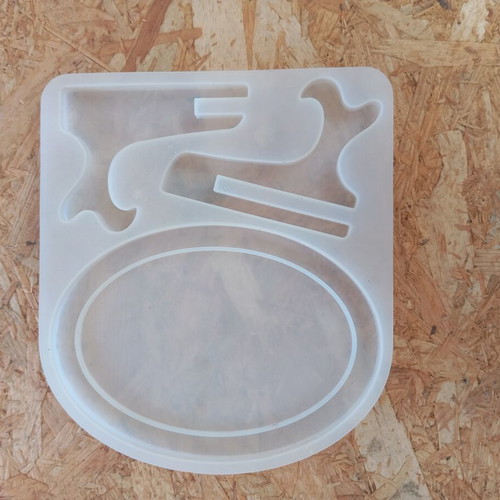 Silicone Mold Frame like new for Small Frame with Liquid Glass