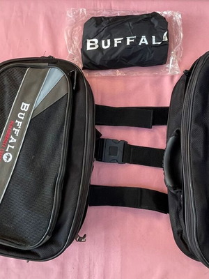 Buffalo Getaway 48L motorcycle saddlebags like new