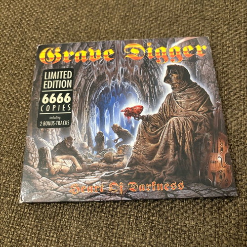 Grave Digger Heart of Darkness CD limited edition used with bonus tracks