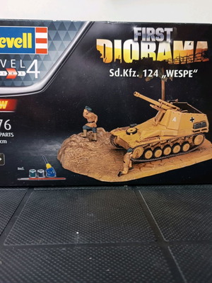 Συναρμολογούμενο μοντέλο τανκς Sd.kfz. 124 Wespe 1:76 καινούργιο Revell