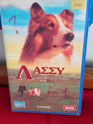 Lassie video cassette used with subtitles