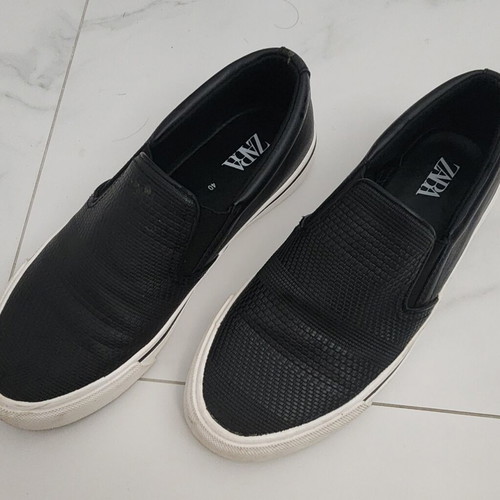 Zara casual men's shoes like new, size 40, black