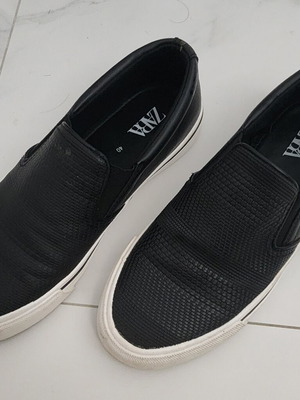 Zara casual men's shoes like new, size 40, black