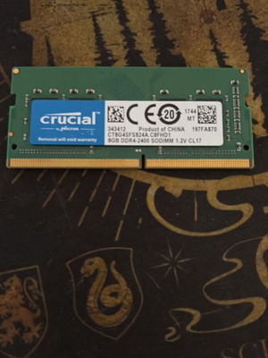 Ram DDR4 8GB 2400 like new