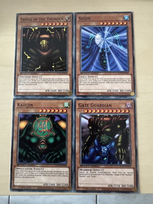Gate Guardian Set of 4 Yu-Gi-Oh! cards