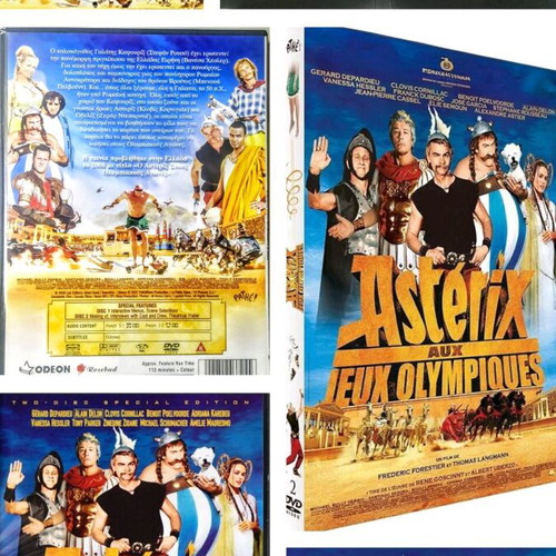 Asterix aux Jeux Olympiques DVD like new, comedy adventure