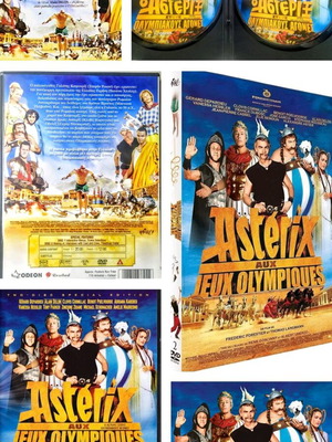 Διπλό DVD Ο Αστερίξ στους Ολυμπιακούς Αγώνες σαν καινούργιο, κωμωδία