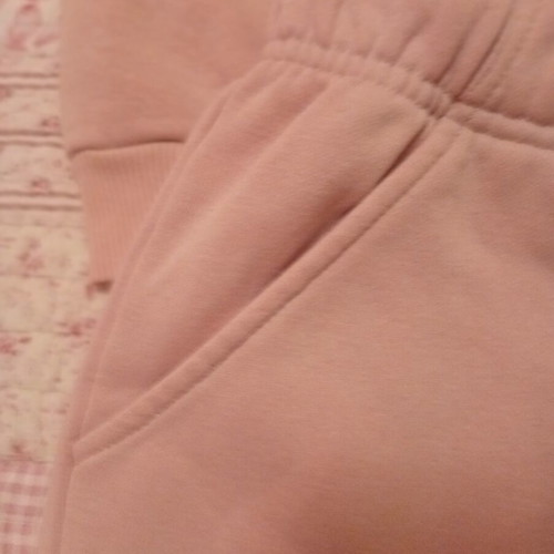 Girls' sportswear set like new, pink, sizes 134-140 cm