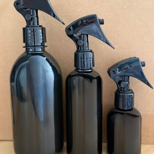 Plastic PET Bottles with Spray Pumps Set of 124 New