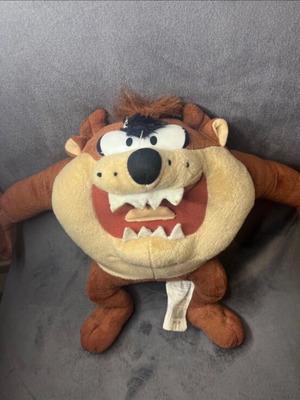 Vintage TAZ Looney Tunes plush used, Quiron Art. 4303 collectible