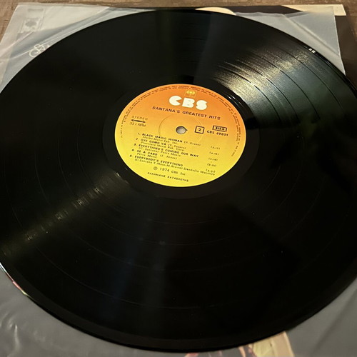 Santana's Greatest Hits vinyl used, rock