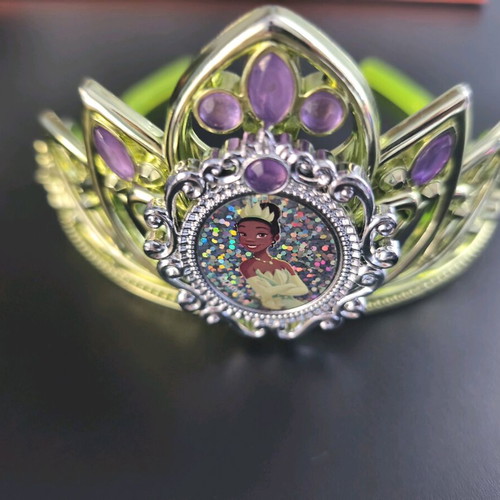 Disney Princess Tiana Crown Headband like new, multicolor