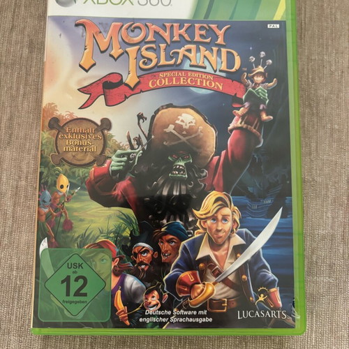Monkey Island Collection Xbox 360 used complete