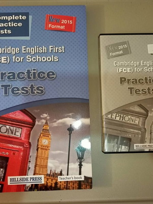 11 Complete Practice Tests Cambridge FCE Teacher's Book and Audio CDs like new
