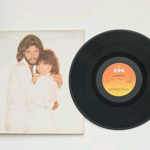 Barbra Streisand Guilty vinyl record first edition 1980