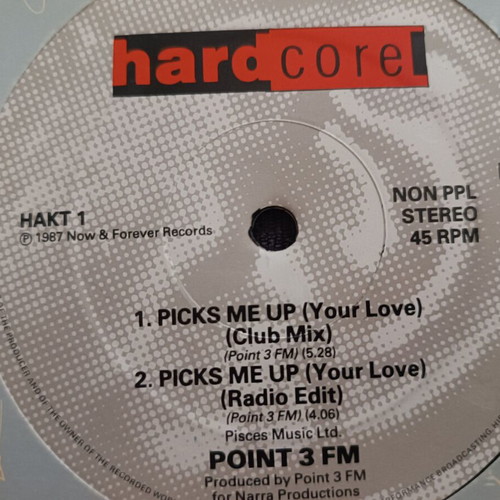 Point 3 Fm Picks Me Up 12'' Maxi Single like new, electronic