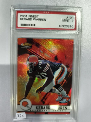 2001 Finest Gerard #103 PSA9 κάρτα σαν καινούργιο