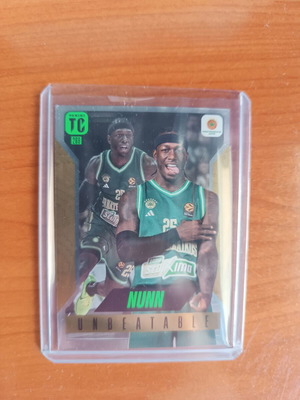 Euroleague Panini Top Class Kendrick Nunn Unstoppable card like new