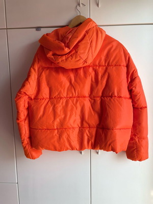 Mohito inflatable jacket, orange, size S
