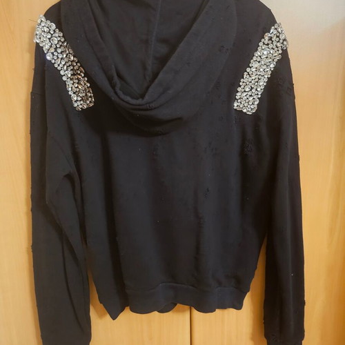 Philip Plein women's black hoodie like new, size L