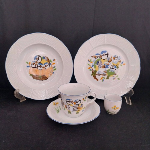 Thun Chechnya children's 5-piece porcelain dinner set
