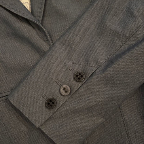 Hugo Boss tailored wool blazer women's jacket like new, dark gray